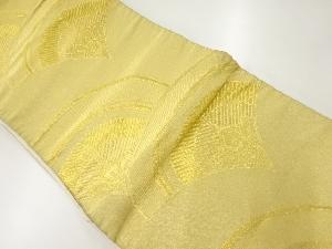 アンティーク　華紋青海波模様織出し袋帯（材料）